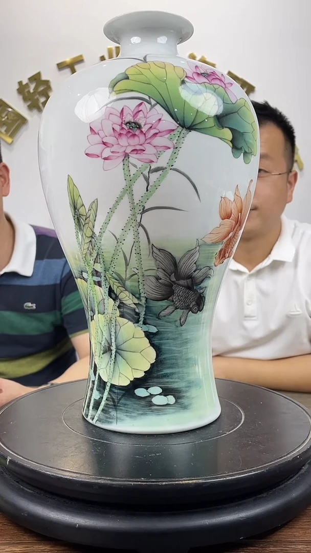 摆件景德镇陶瓷手工手绘摆件