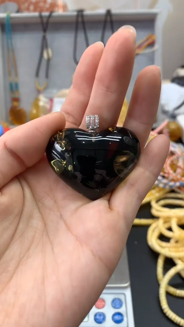 【闪购商品】琥珀珠宝奇石银S925镶嵌1300