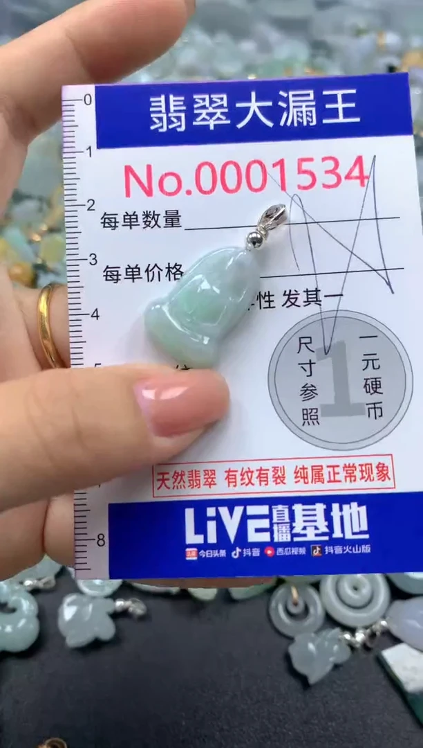 颈饰未镶嵌翡翠1534