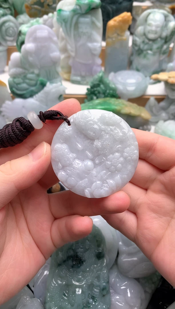 吊坠(不含链)未镶嵌翡翠1