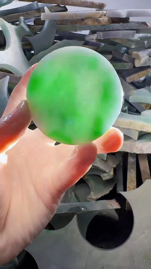 裸石翡翠缅甸翡翠A货文3358