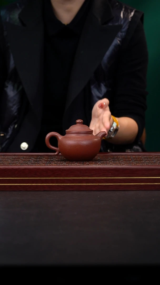 茶壶紫砂WQC桃花泥莲子