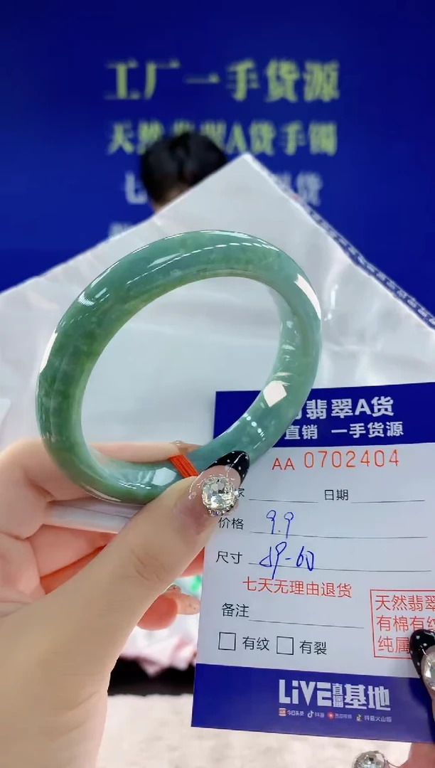 未镶嵌手镯翡翠04天然翡翠A货