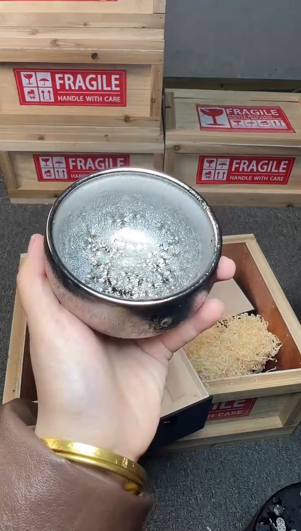 茶盏银钻 盏三疯建盏茶器