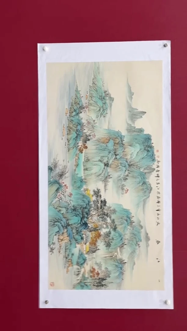 国画国画绘画山水花鸟