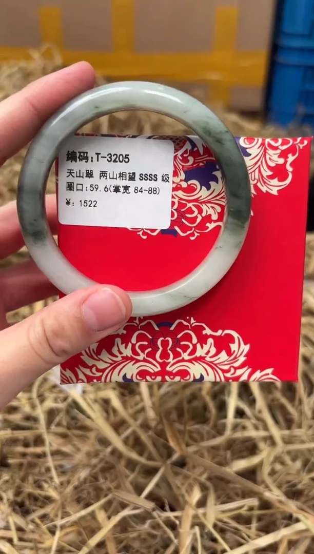 未镶嵌手镯石英质玉T-3205