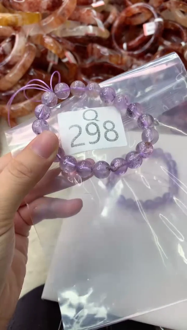 未镶嵌手镯水晶Q298-（多样性）