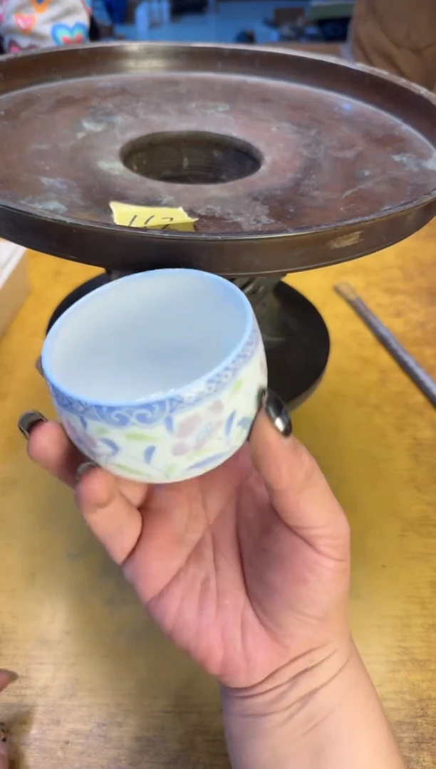 瓷器瓷器瑕疵破破112歪了