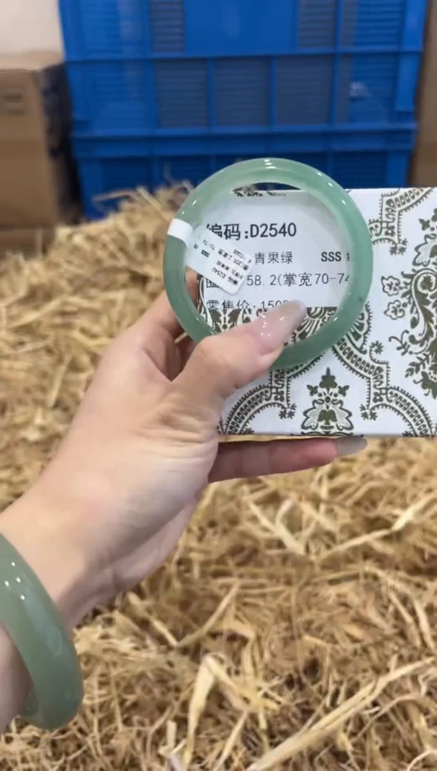未镶嵌手镯石英质玉D2540