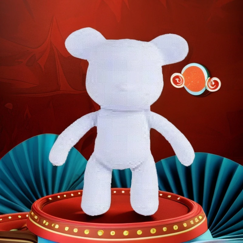 兔爱心熊网红儿童房装饰品客厅轻奢电视柜酒柜卡通暴力熊摆件