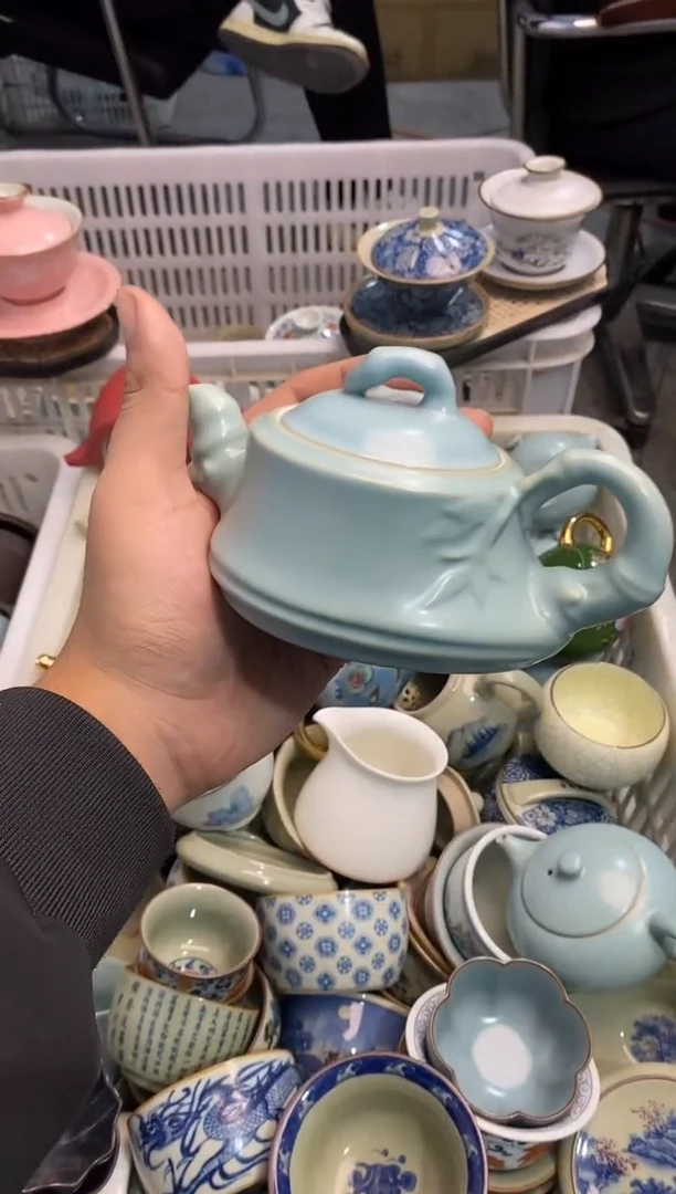 高端 茶壶 茶杯 茶具 轻轻微瑕