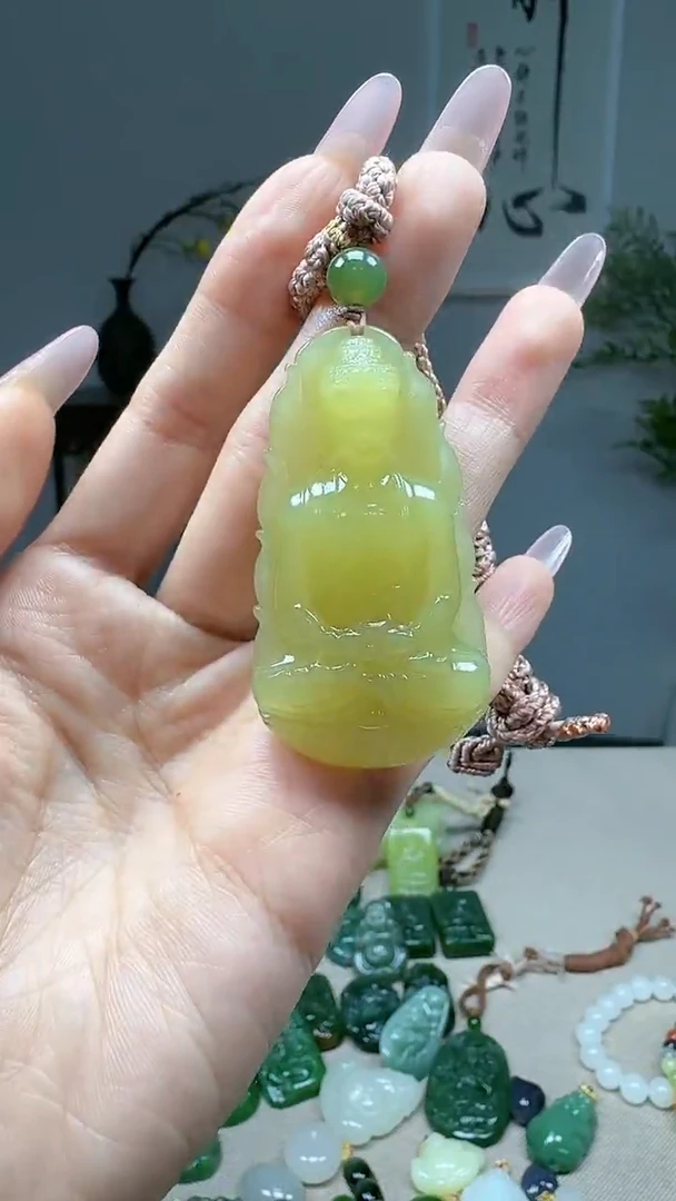未镶嵌和田玉挂件1