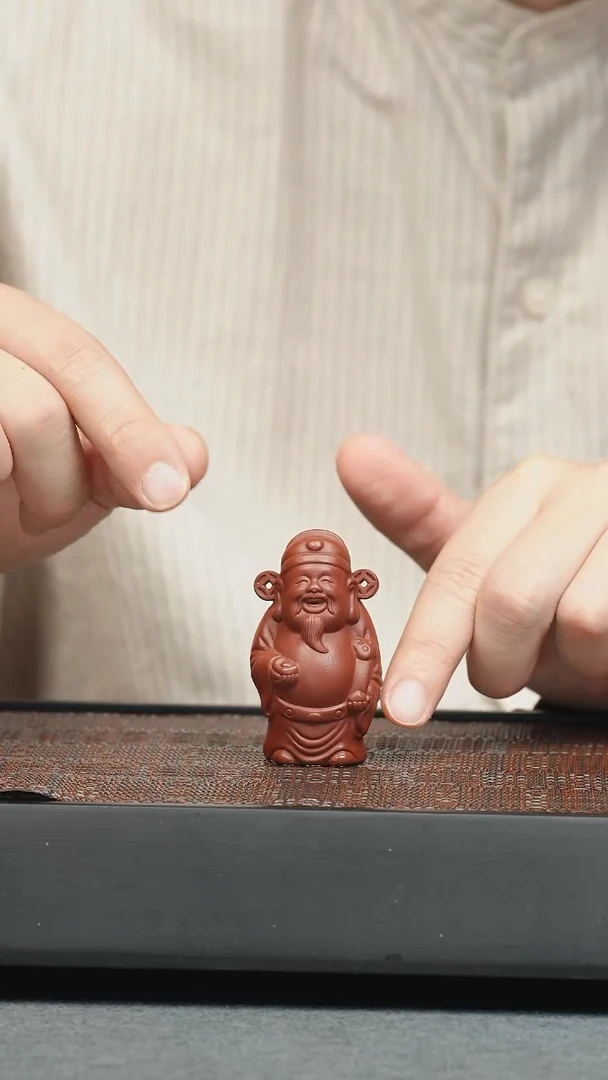 茶壶紫砂茶宠-财神