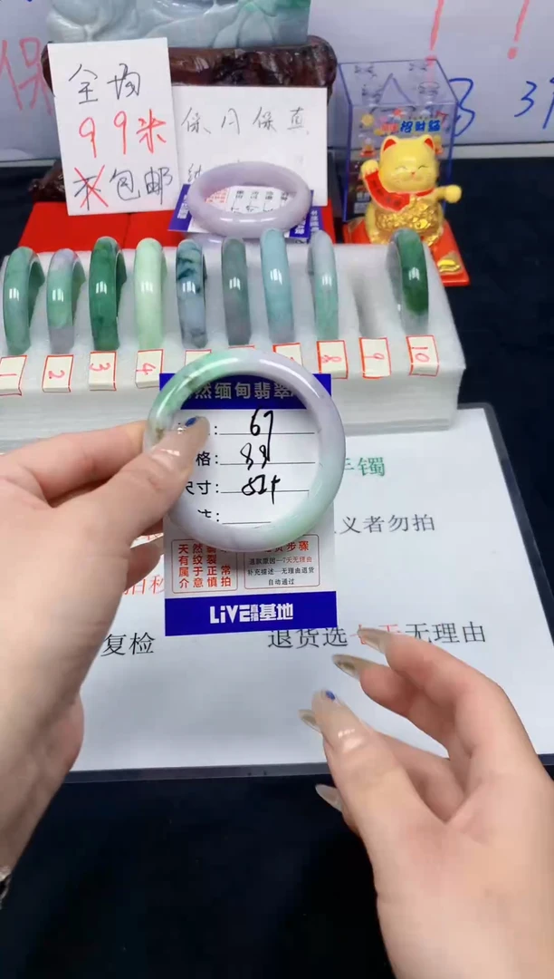 未镶嵌手镯翡翠67