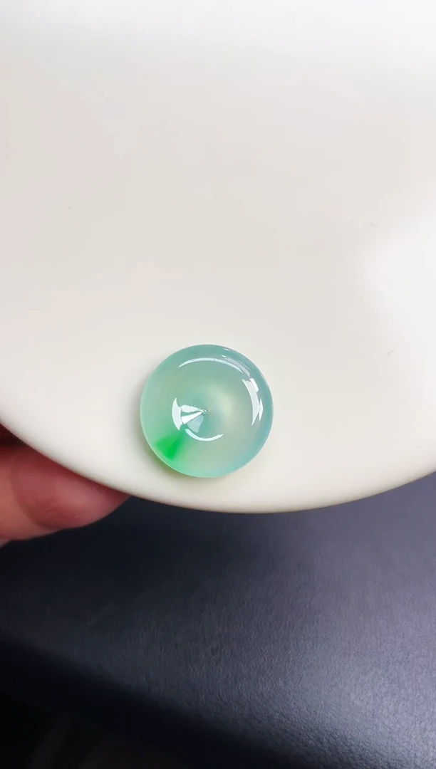 颈饰未镶嵌翡翠【66】平安扣 尺寸 17.2   4.8mm