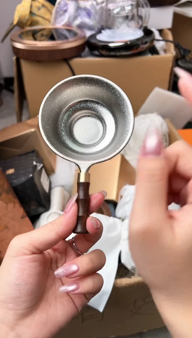 纯钛茶漏   冰晶