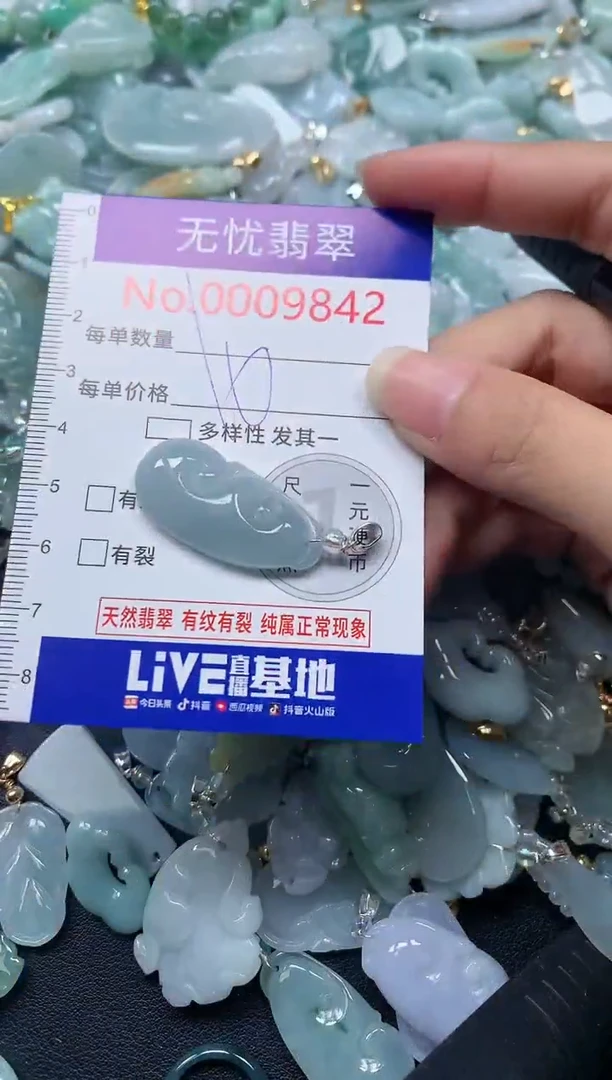 颈饰未镶嵌翡翠9842