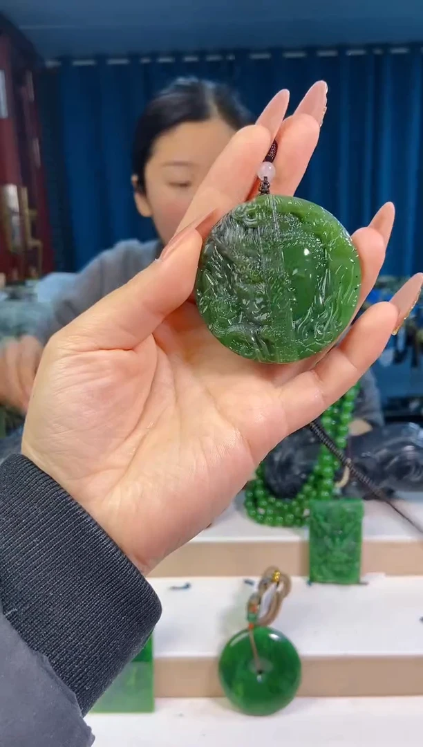 【闪购商品】和田玉挂件未镶嵌1