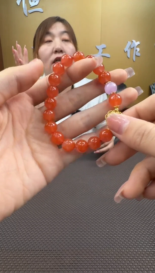 【闪购商品】玛瑙/玉髓手串未镶嵌9-10多样性，发一