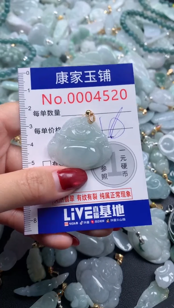 颈饰未镶嵌翡翠4520