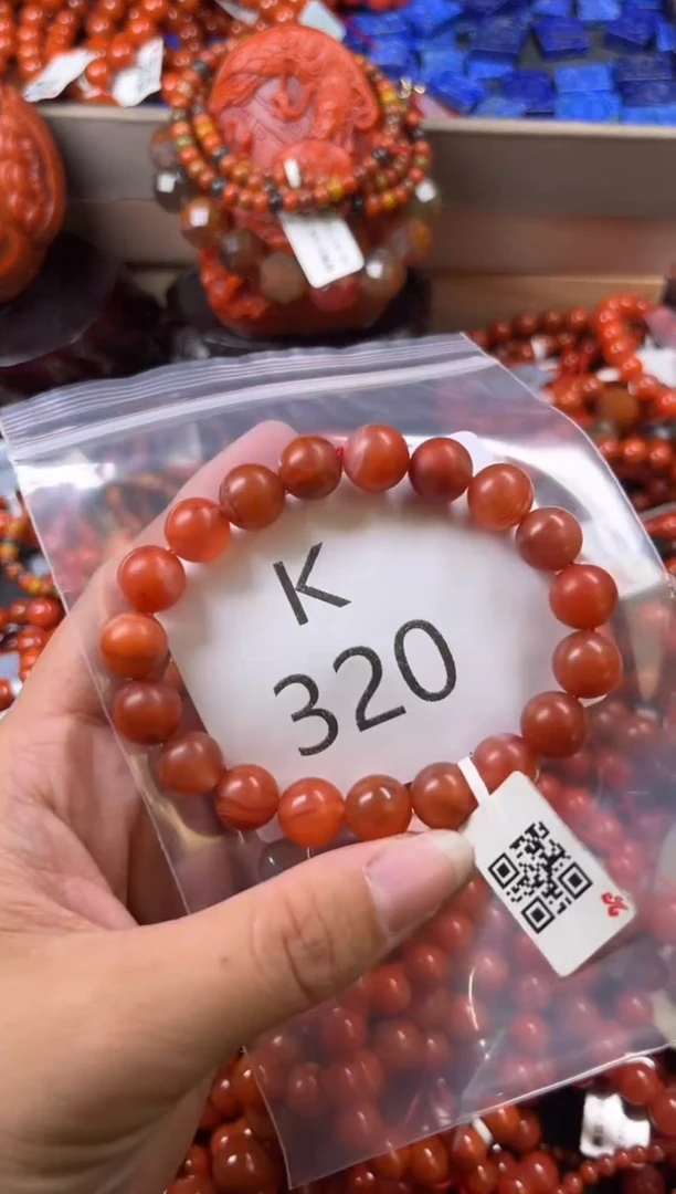 未镶嵌南红玛瑙珠宝奇石K320-10