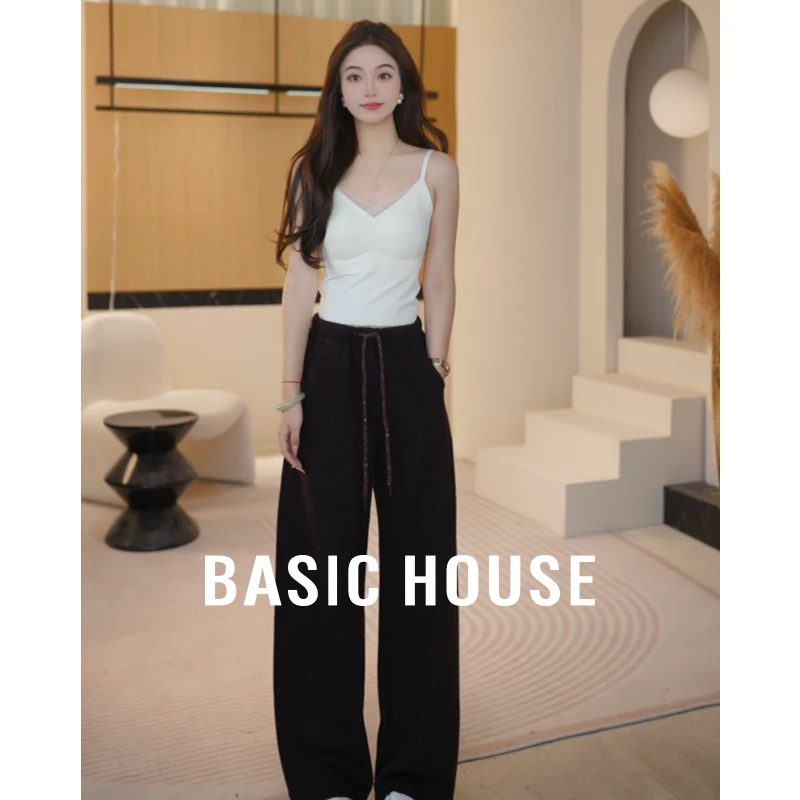 Basic House/百家好秋冬新款休闲直筒裤B1195B56E02
