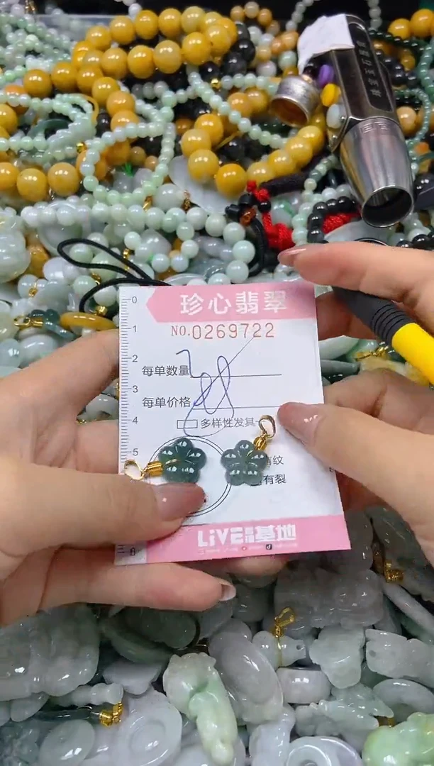 翡翠未镶嵌颈饰闪购0269722多样性发其一