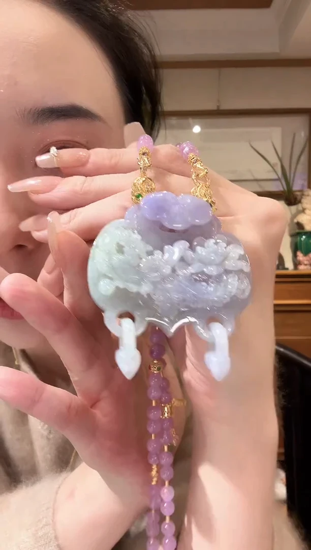 【闪购商品】翡翠颈饰未镶嵌国风