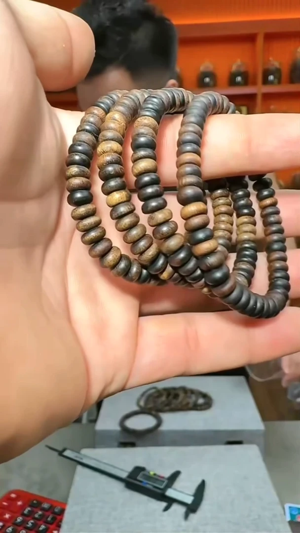 沉香手串146号沉水文莱多样性发一