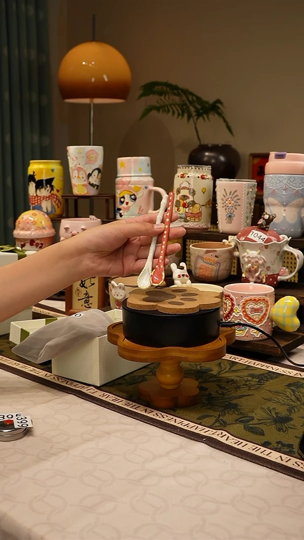 瓷【不带盒子】820高温釉下彩