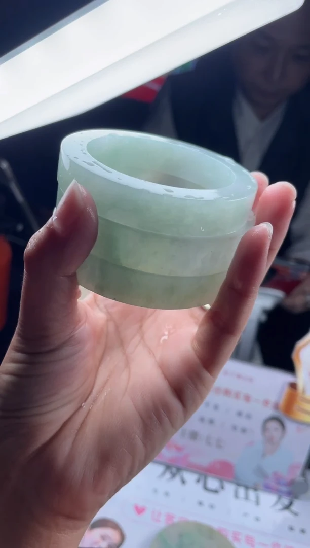 未镶嵌手镯定制翡翠正圈ABC31SZ-DZS