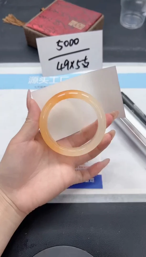 石英质玉手镯未镶嵌A120-54.3