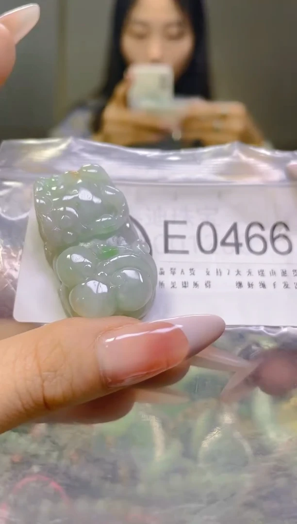 翡翠未镶嵌颈饰/E/翡翠A货一图一物