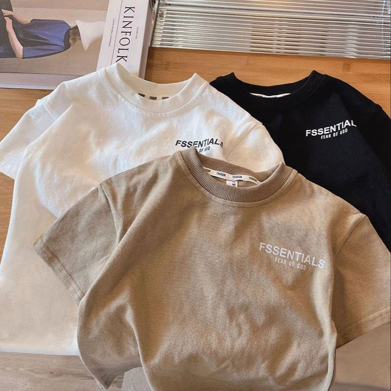 2025韩版男童短袖T恤纯棉儿童夏季打底衫中小童宝宝韩版上衣潮酷T