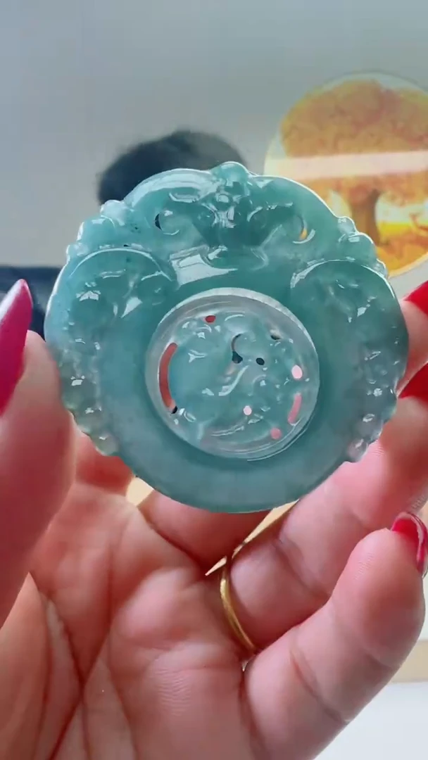 颈饰未镶嵌翡翠天然A货翡翠  多样性随机发其一