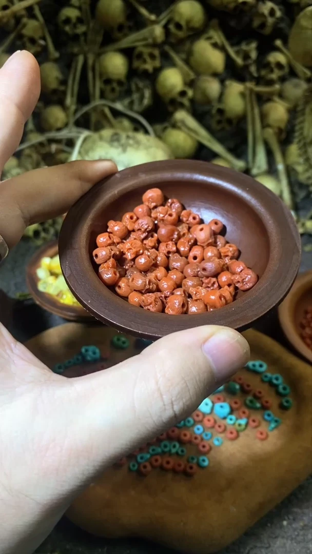 【闪购商品】南红玛瑙颈饰未镶嵌2南红半鄂骷髅多样性发货发其一