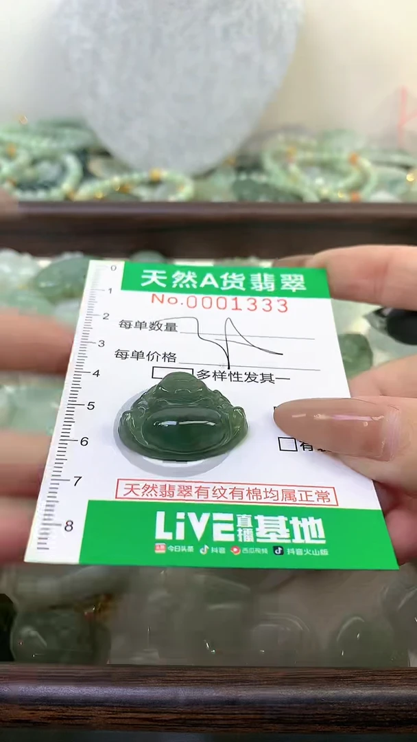 颈饰未镶嵌翡翠未镶嵌纯天然A货翡翠
