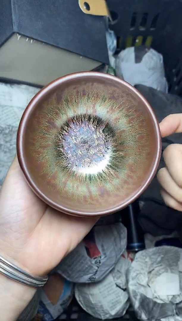 茶盏金丝万缕 盏三疯建盏茶器