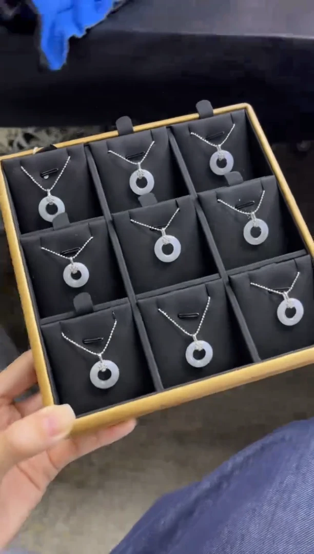 颈饰未镶嵌翡翠J202/多样性发一件/配绳子