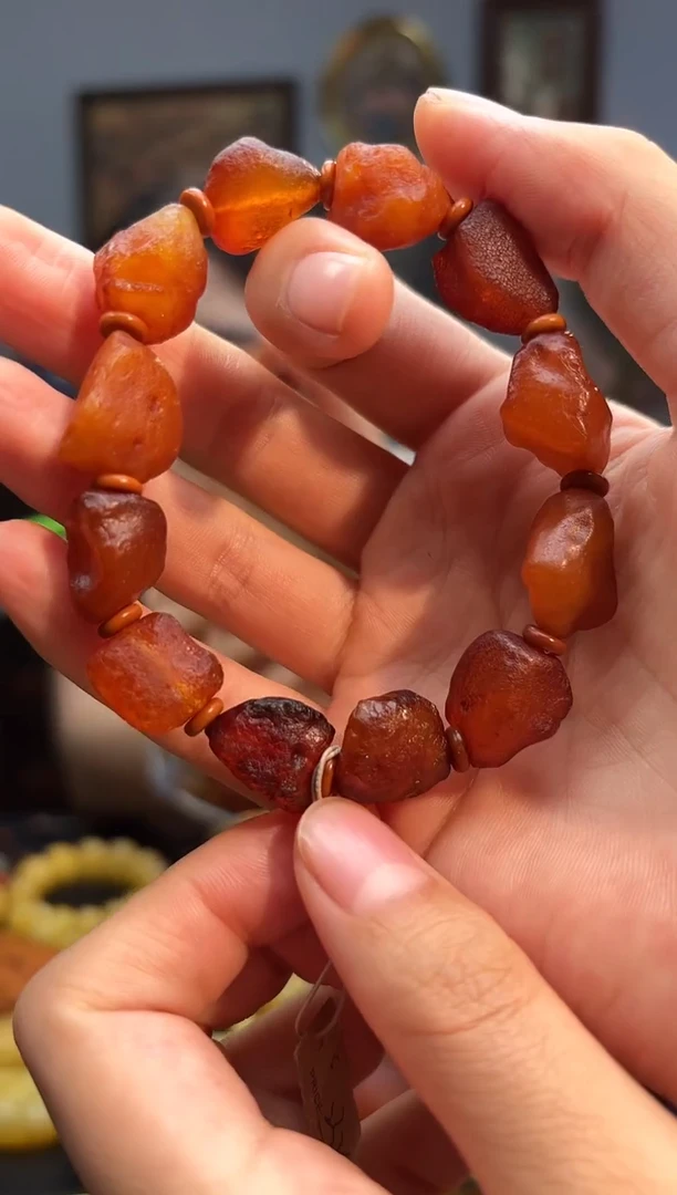 手串琥珀未镶嵌手串