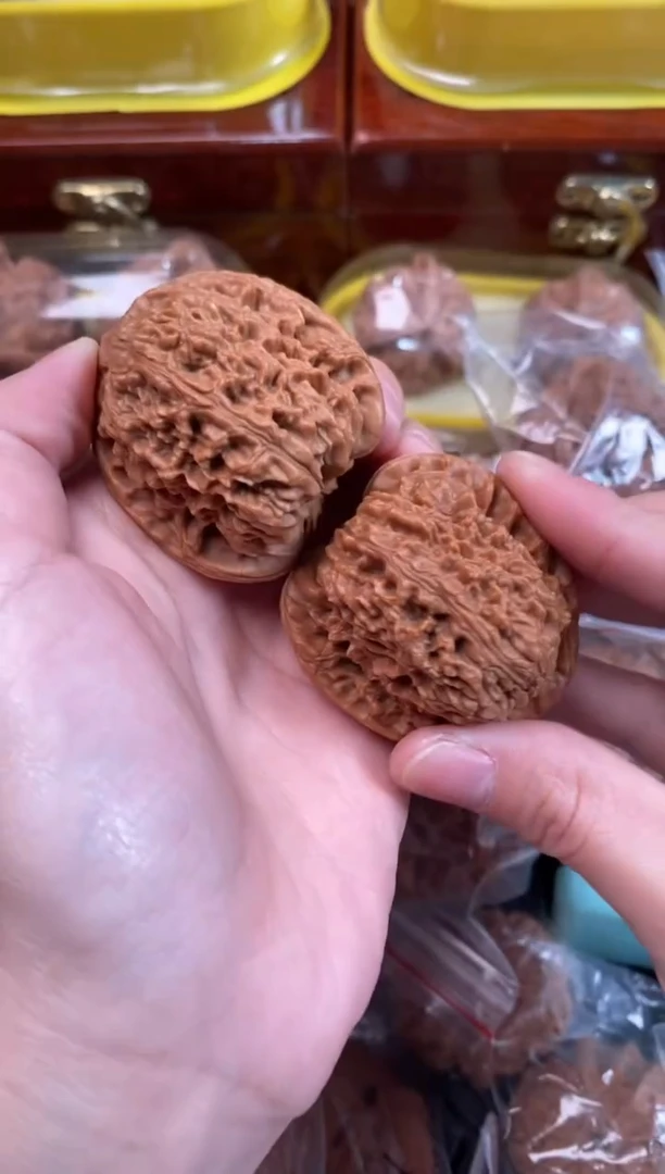 把件文玩核桃南疆石42尺s464