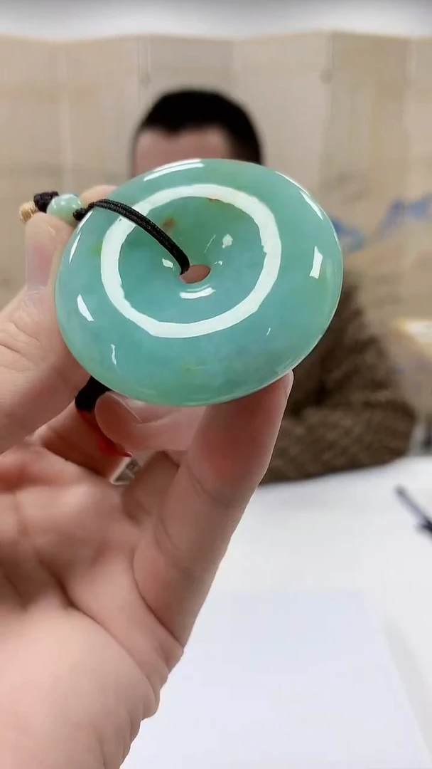 【闪购商品】定制翡翠未镶嵌4812bb-毛货挂件52