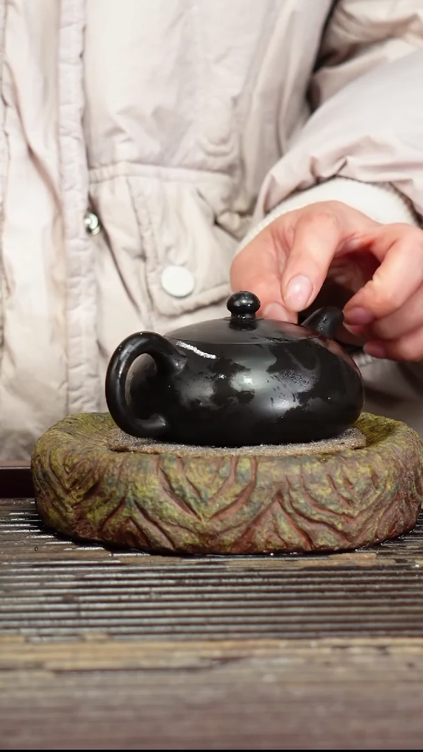 宜兴原矿紫砂壶茶壶150C