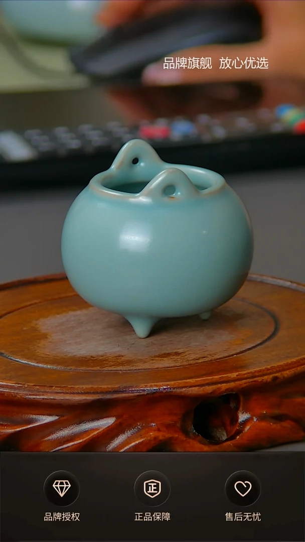 【闪购商品】仿古小 胖香炉不完美简装