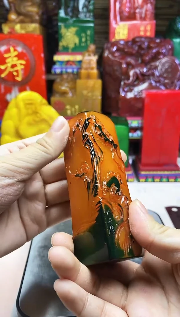 寿山石印石纯天然篆刻石料