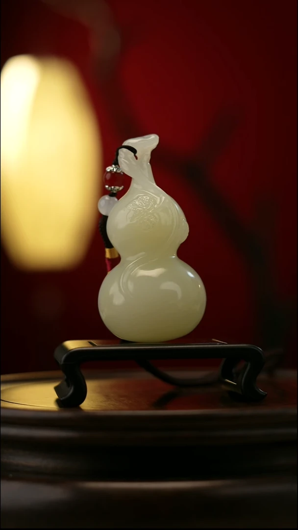 玉【福禄】天然玉石摆件