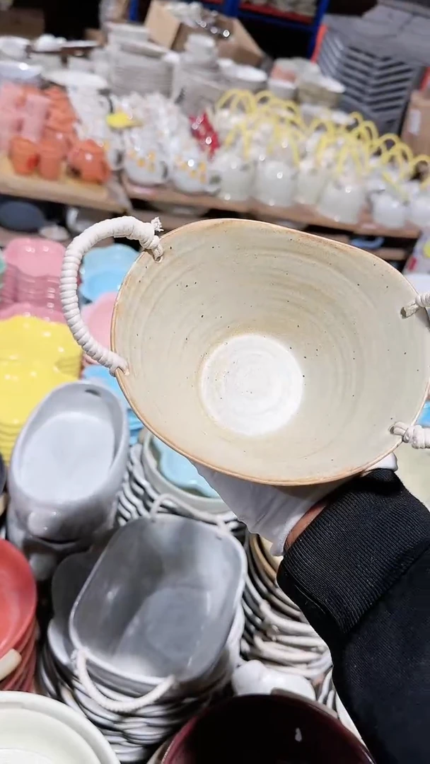 【闪购商品】瓷片粗陶麻绳微瑕 凑满20元包邮