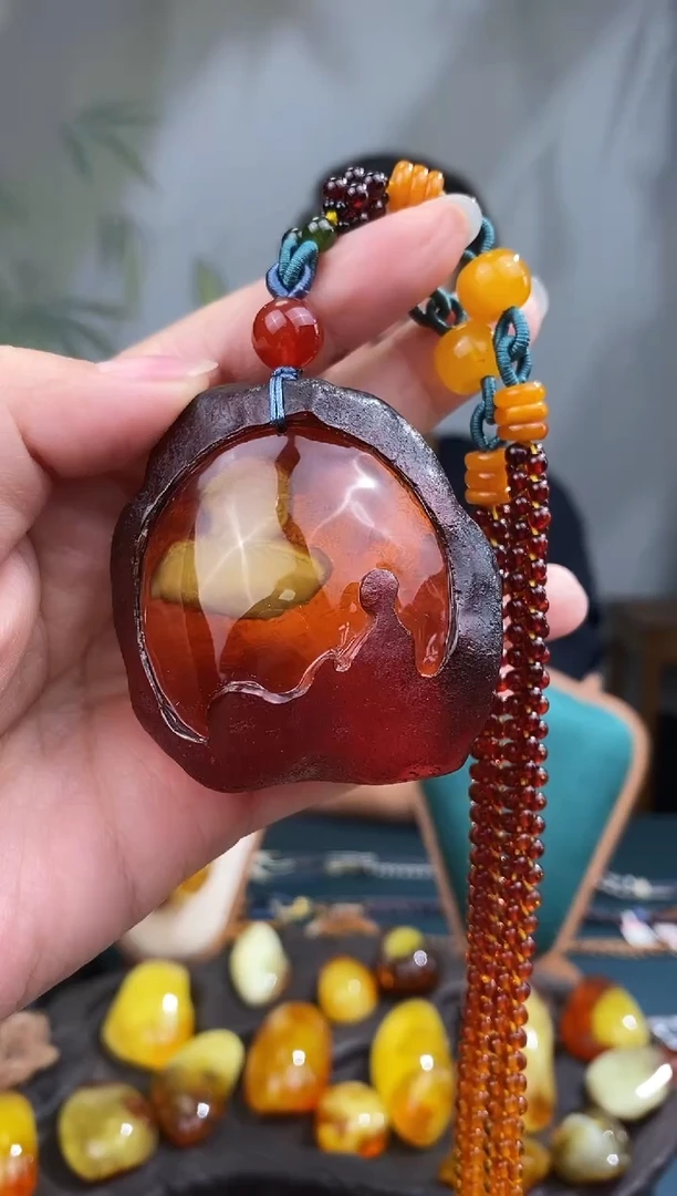 裸石琥珀未镶嵌 全国 包邮