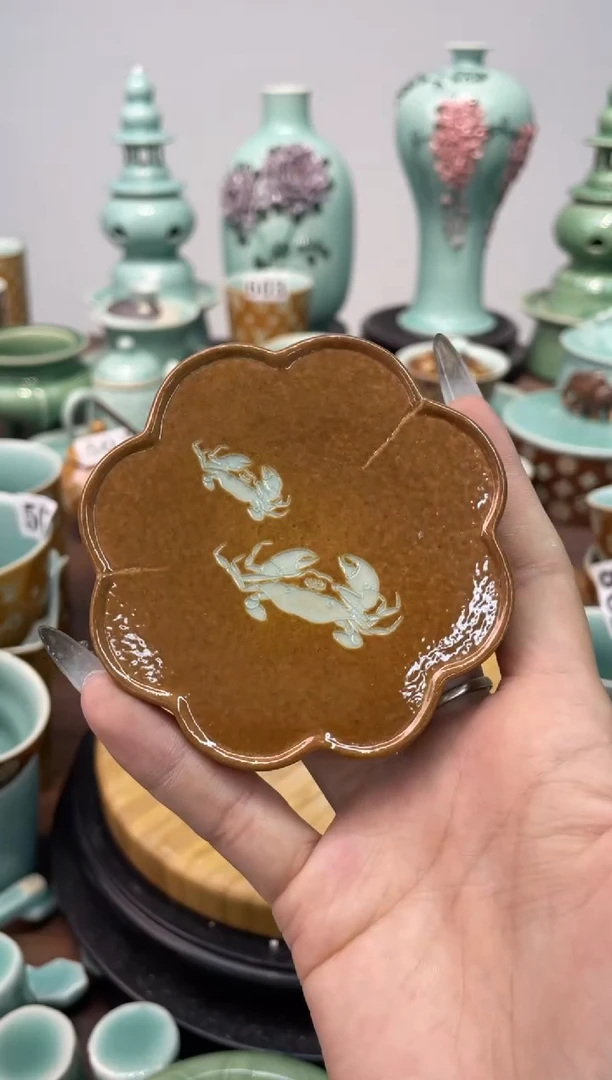 特价福利 微瑕 慧仙青瓷