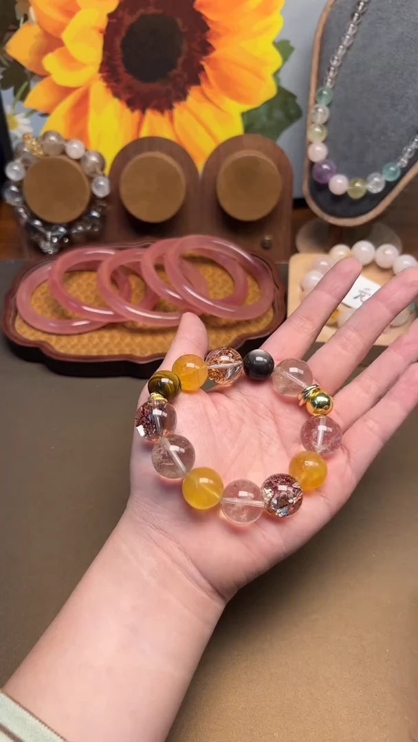 未镶嵌手链水晶1